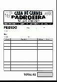 Talão 15x21 cm - 3 vias - Carbonado - 1x0 - 10 Blocos