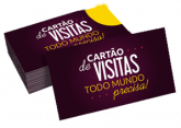 1000 Cartões de Visitas 4x0